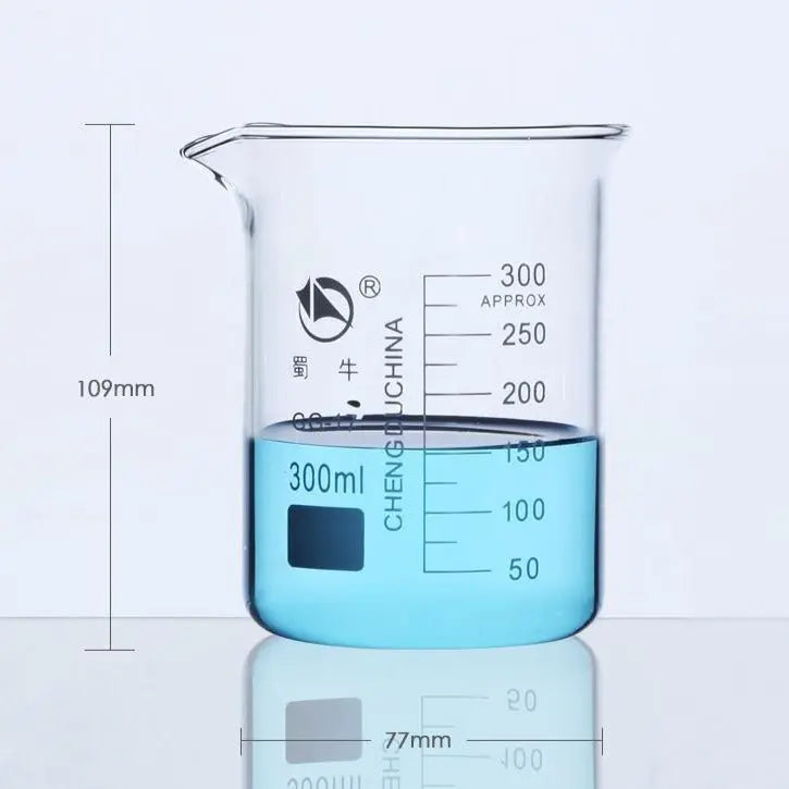 Short beaker, 5 ml to 10000 ml