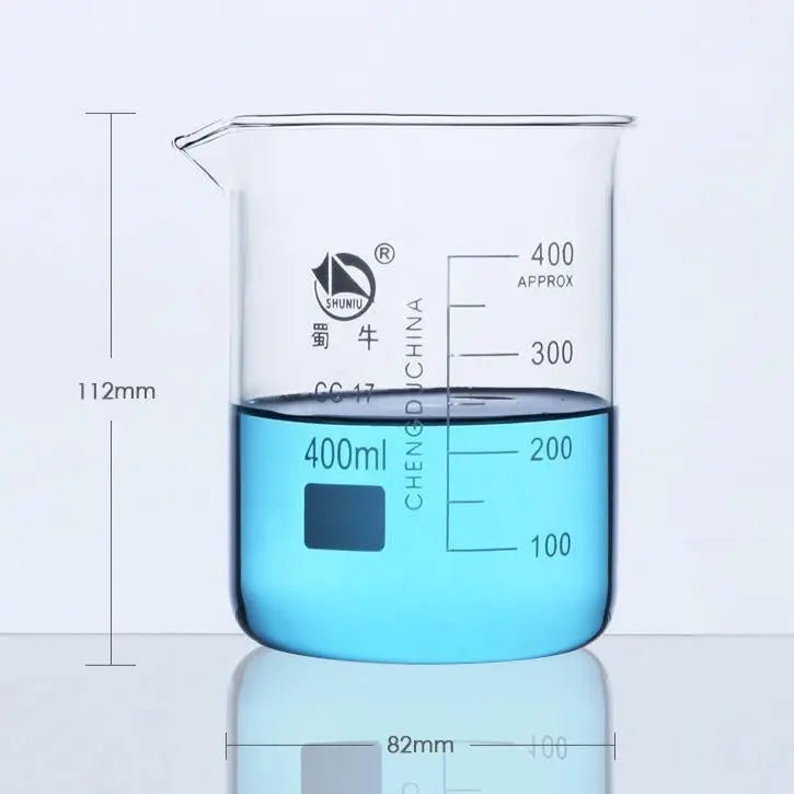 Short beaker, 5 ml to 10000 ml
