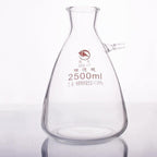 Suction bottle with glass olive, capacity 125 to 20000 ml