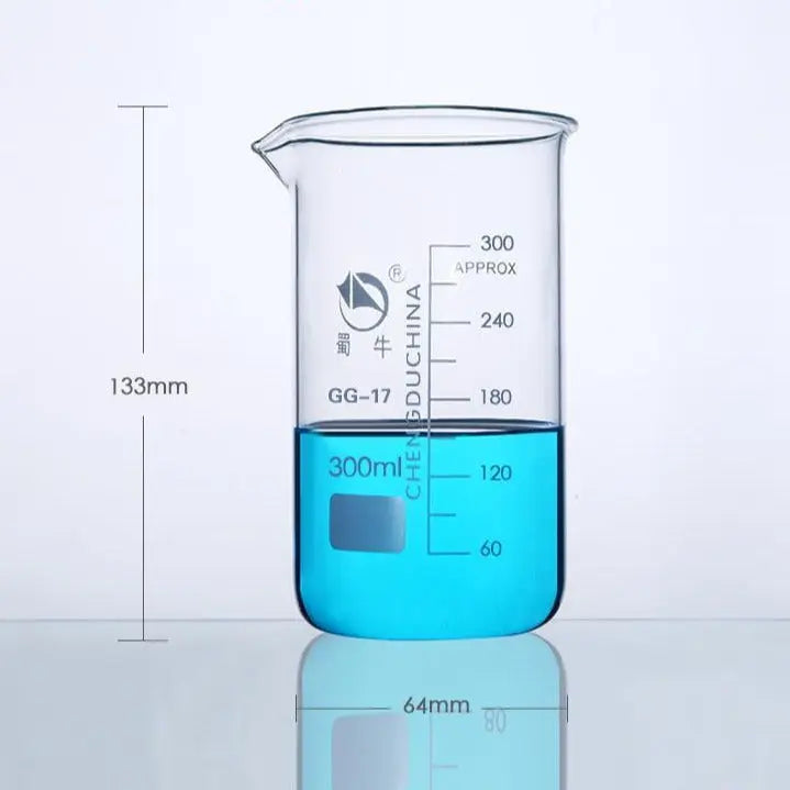 Tall beaker, 50 ml to 2000 ml