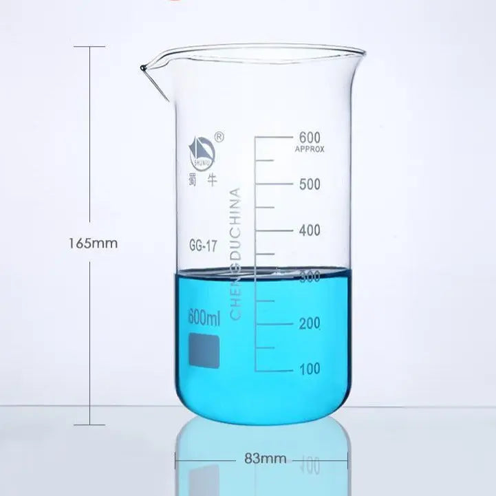 Tall beaker, 50 ml to 2000 ml