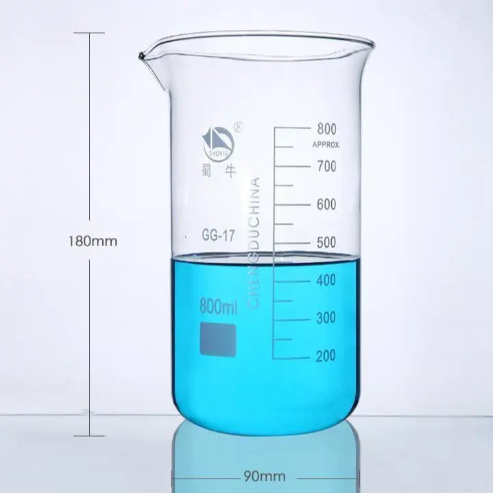 Tall beaker, 50 ml to 2000 ml
