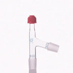 Thermometer adapter with 75° connecting tube and joint