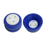 Four-necked HPLC bottle with GL45 screw cap, capacity 250 to 20000 ml
