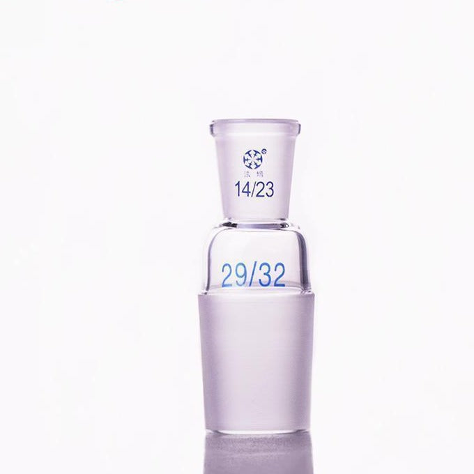 Transition adapter, standard joint socket to standard joint cone, enlarging