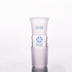 Transition adapter, standard joint socket to standard joint cone, enlarging