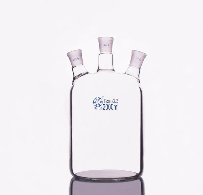 Woulff bottle, capacity 250 to 5000 ml