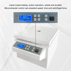 Benchtop Low-Speed Centrifuge, 304 Stainless, 100-4000 rpm, 15 ml Capacity, Angle Rotor/Swing Rotor