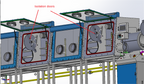 Five Chambers Glove Box with Gas Purification System ( H2O&O2 < 1ppm) - VGB-6-V-LD